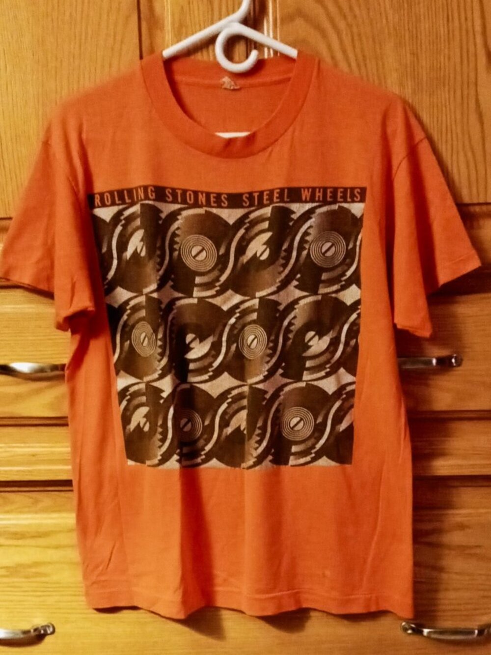 Cool Vintage, The Rolling Stones Steel Wheels Tour Working Crew T-Shirt XL 1989